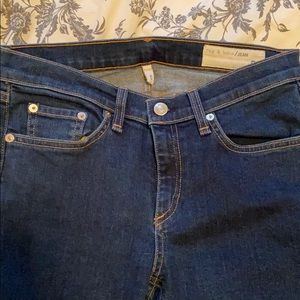 rag & bone high rise Capri skinny jeans